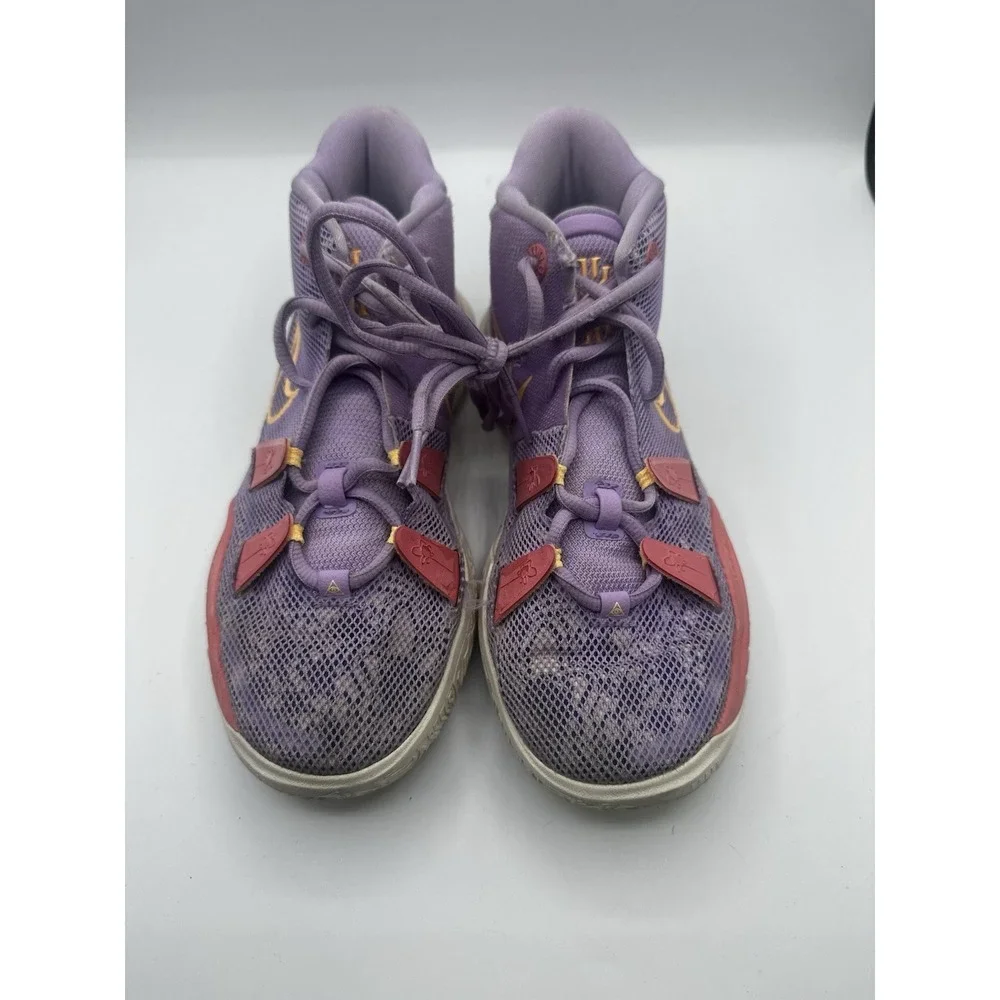 Nike‎ Kyrie 7 GS Expressions Basketball Shoes Youth 5.5Y Womens 7 Purple Red
